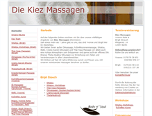 Tablet Screenshot of kiez-massagen.de
